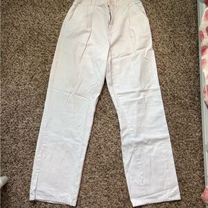 Aeropostale White Classic Denim Pants